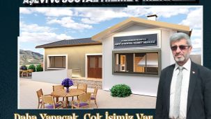 Aşevi ve evde bakım hizmeti ile vatandaşlarımıza sosyal hizmet vereceğiz