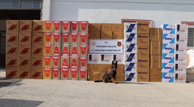 Jandarma'dan kaçak tütün operasyonuna: 2 tutuklama 
