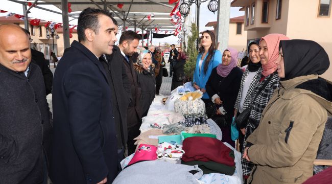 Karaman'da Mümine Hatun Çarşısı hizmete açıldı 