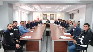 Karaman'da seçim güvenliği toplantısı 