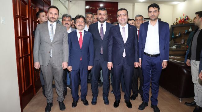 Belediye Başkanı Kalaycı, dualarla görevine başladı 