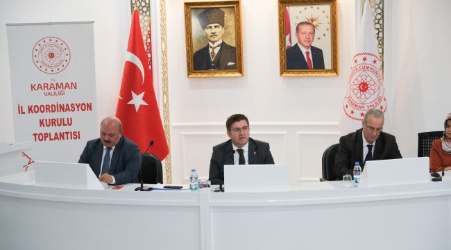 İl Koordinasyon Kurulu Toplantısı yapıldı