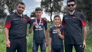 Karaman bisiklet takımından 1 altı ve 1 gümüş madalya 