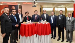 Karaman'da bayramlaşma töreni düzenlendi 