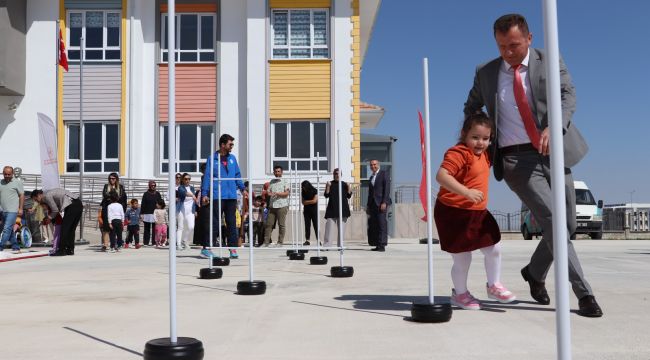 Özel eğitim öğrencileri "Spor aşkı engel tanımaz" projesi ile doyasıya eğlendi 