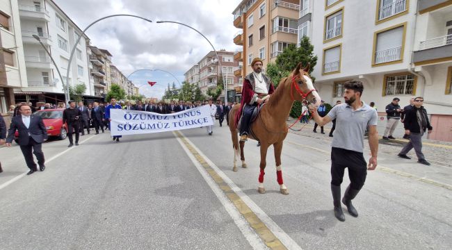 Karaman'da 747. Türk Dil Bayramı ve Yunus Emre'yi anma etkinlikleri devam ediyor