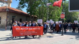 Karaman'da 'Ailemiz İstikbalimiz' yürüyüşü düzenlendi 