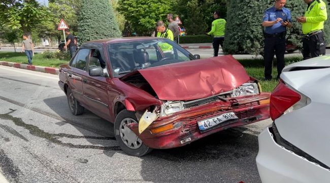 Karaman'da trafik kazası: 3 yaralı
