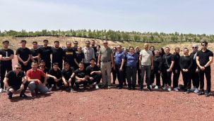 KMÜ'de güvenlik ve koruma programı öğrencilerine silah ve atış eğitimi verildi 