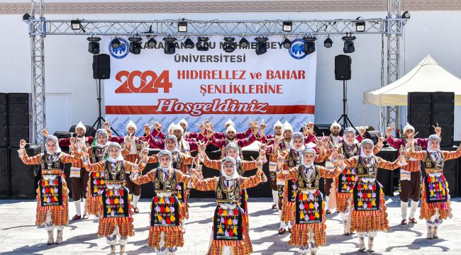 KMÜ'de 'Hıdırellez ve Bahar Şenlikleri' başladı 