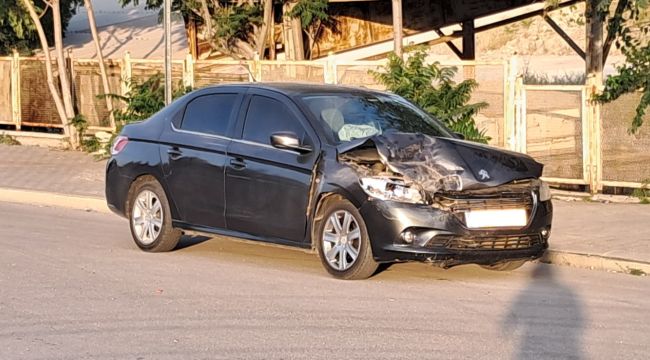 Karaman'da otomobiller çarpıştı: 1 yaralı 