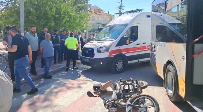 Karaman'da trafik kazası: 1 yaralı 