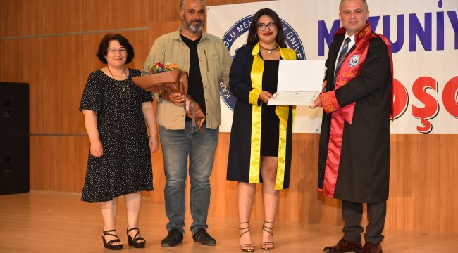 KMÜ'de Spor Bilimleri Fakültesi ile Teknik Bilimler MYO öğrencileri mezun oldu 