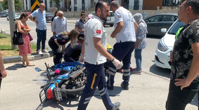 Yaralı kadına ilk müdahaleyi sağlık merkezinde görevli sağlık çalışanı yaptı 