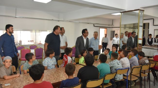 İl Müdürü Çalışkan'dan Kur'an-ı Kerim'in muhafızlarına ziyaret