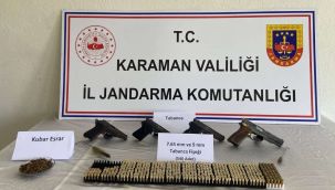 Karaman'da aranan 9 kişi tutuklandı