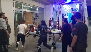 Karaman'da 4. kattan iş yerinin tentesine düşen çocuk ağır yaralandı 