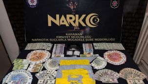 Karaman'da 3 kişi uyuşturucudan tutuklandı 