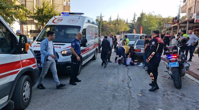 Karaman'da kavga çıktı, 2 kişi aynı bıçakla ağır yaralandı