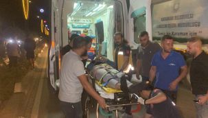 Karaman'da üniversite öğrencisi kazada ağır yaralandı  