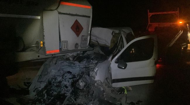 Karaman'da 20 yaşındaki genç kazada hayatını kaybetti