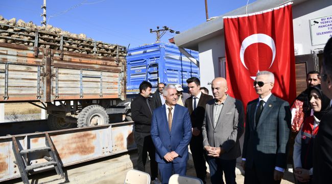 Karaman'da kantarlar pancar alımına dualarla başladı 