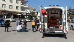 Karaman'da motosikletler çarpıştı: 1 yaralı 