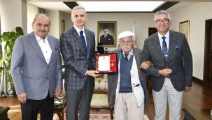 TSK Güçlendirme Vakfından huzurevi sakini Ayyıldız'a altın madalya  