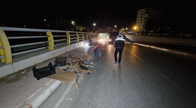 Otomobilin çarptığı kağıt toplayıcı hayatını kaybetti