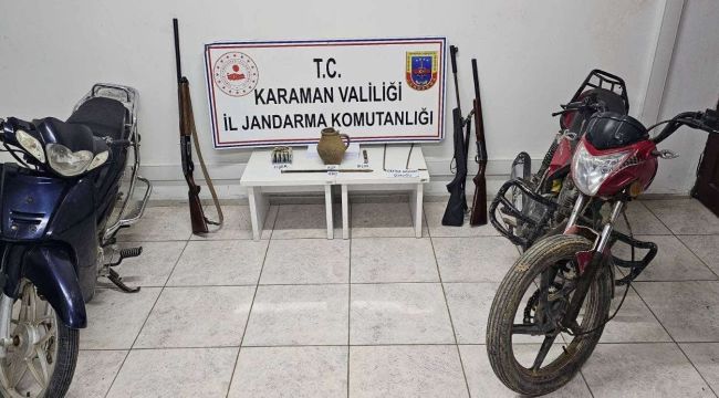 Karaman'da aranan 8 kişi tutuklandı 
