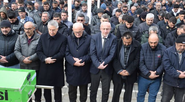 Süleyman Acaruygun, son yolculuğuna uğurlandı