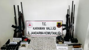 Ayrancı'da silah ve tarihi eser operasyonu: 1 gözaltı 