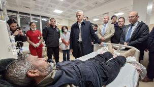 Vali Çiçekli, yeni yıla kurumları ziyaret ederek girdi 