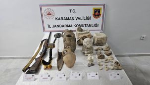 Jandarmadan tarihi eser operasyonu 