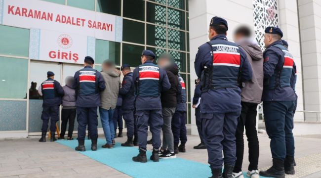 Karaman'da hapis cezası bulunan 4 kişi yakalandı   