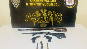 Karaman'da aranan 6 kişi tutuklandı 