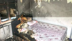 Karaman'da müstakil eve iftar saatinde molotoflu saldırı 