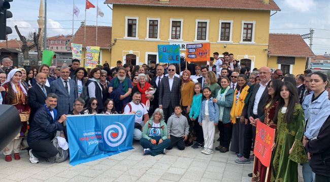 Karaman'dan Konya'ya Sevgi ve Barış Yürüyüşü düzenlendi 