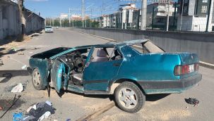 Karaman'da takla atan Tofaş demir yığınına döndü