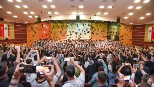 KMÜ'de ilk mezuniyet heyecanı 