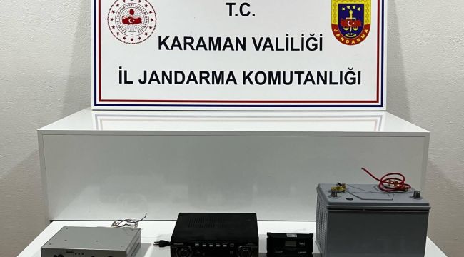 Mescitten ses sistemi çalan 2 şüpheli yakalandı