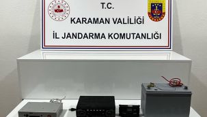 Mescitten ses sistemi çalan 2 şüpheli yakalandı