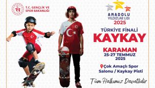 Karaman, ANALİG Kaykay Türkiye Birinciliğine ev sahipliği yapacak