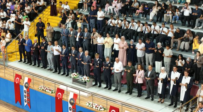 Karaman POMEM'de 228 polis adayı mezun oldu