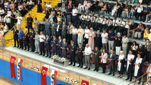 Karaman POMEM'de 228 polis adayı mezun oldu