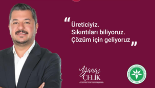 Yunus Çelik: "Boş Vaat Değil, Hizmet Zamanı!"