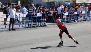 Karaman'da düzenlenen 'Tekerlekli Paten Türkiye Şampiyonası' başladı 