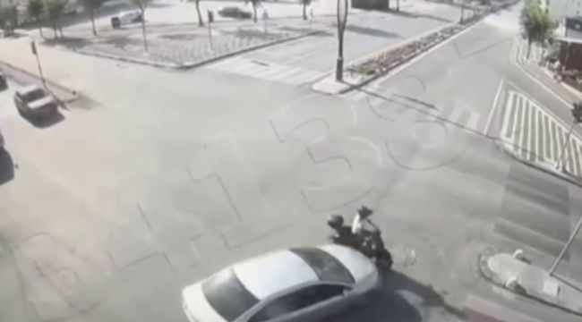 Karaman'da kavşaktaki ölümlü kaza kamerada 