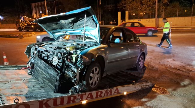 Karaman'da trafik kazası : 4 yaralı 