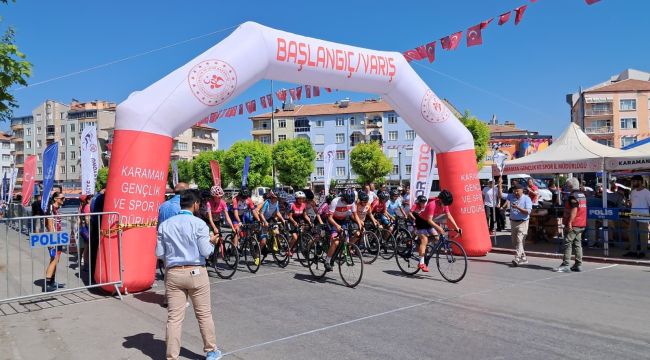 Karaman'da Türkiye Kupası 6. Etap Puanlı Yol Yarışları sona erdi 